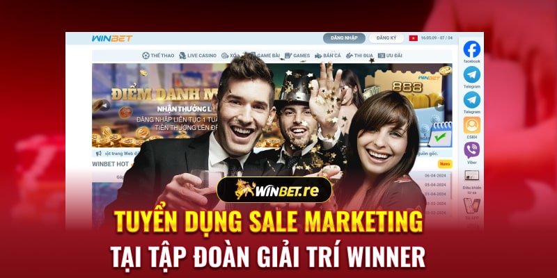 tuyển dụng SALE MARKETING