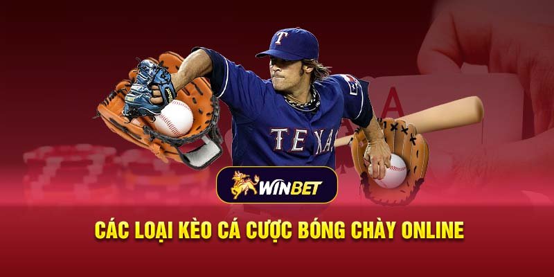 Các loại kèo cá cược bóng chày online